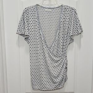 Max Studio Wrap Blouse